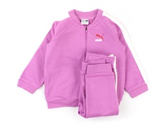 Puma sweat cardigan and pants minicats jogger opera mauve